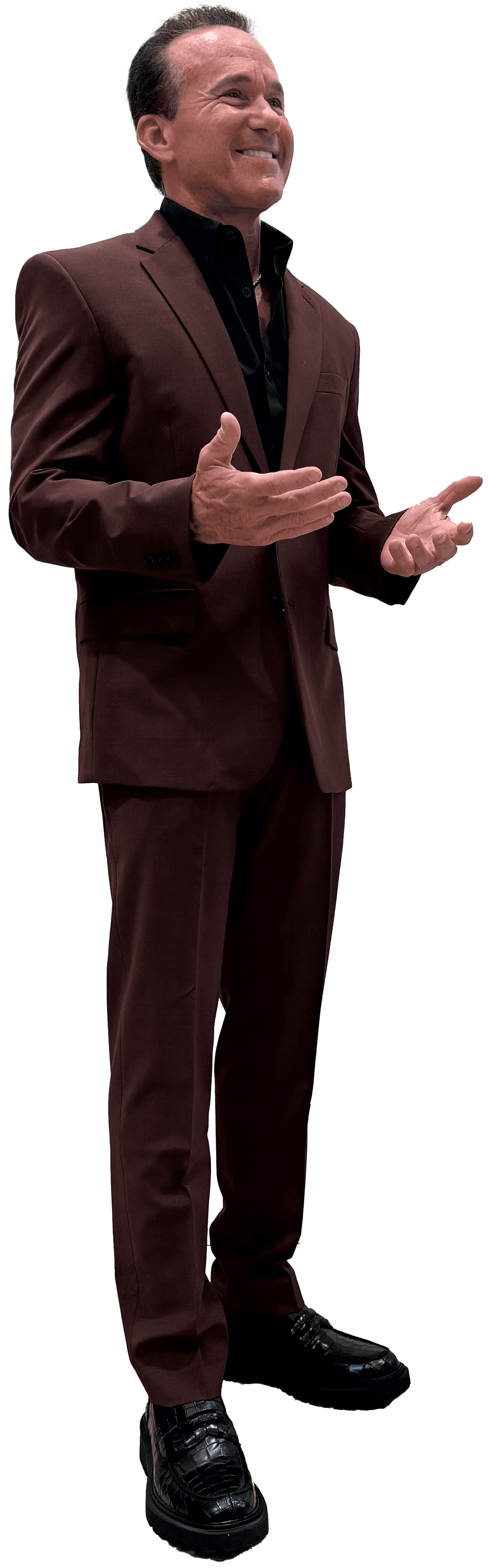 Larry pointing at you