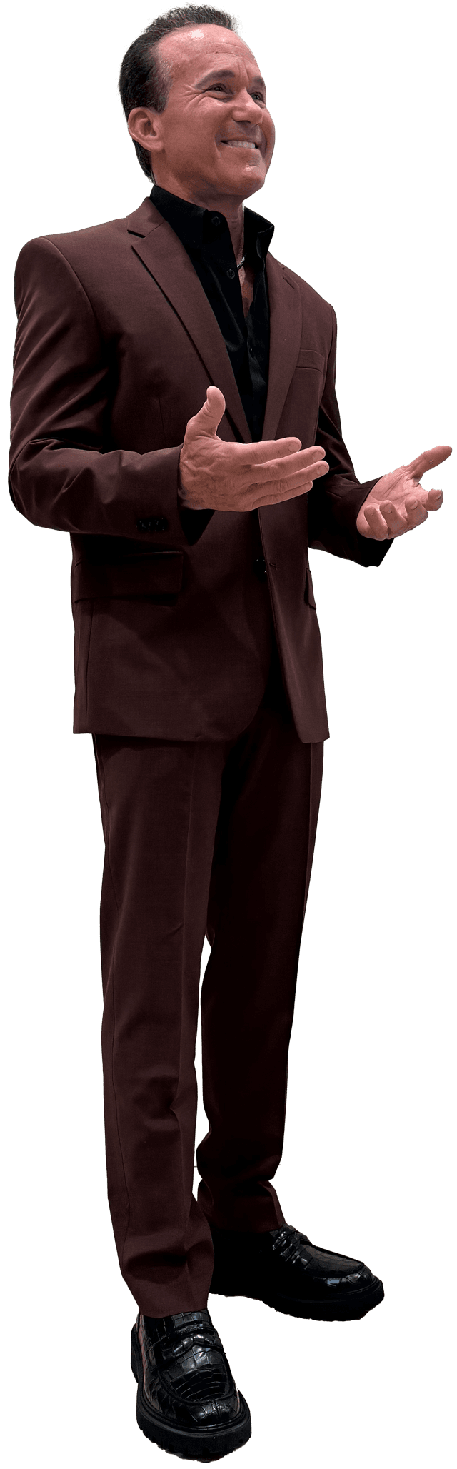 Larry pointing at you